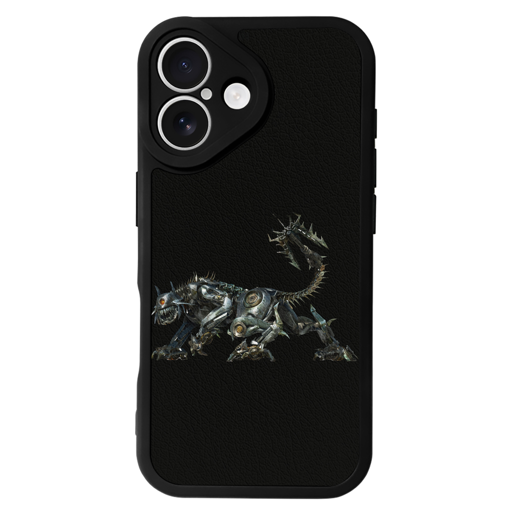 （画像用） Transformers トランスフォーマー 【iPhone 16シリーズ対応】シリコンスマホケース（レザー調） 材質：シリコン